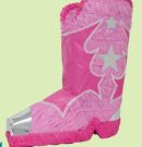 Pink Cowboy Boot Pinata for Parties/Holiday Celebrations, 18.5-in