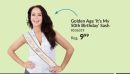 Golden Age "It's My 50th Birthday" Sash, White/Gold, One Size, Wearable Accessory for Birthdays