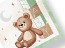 Teddy Bear Paper Disposable Lunch Napkins, 16-ct