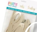 Oh Baby" Foil Hanging Garland Banner Decoration, Gold, 2.8-ft, 2-pk, for Baby Shower