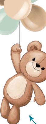 Teddy Bear Hanging Decoration