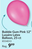 Luxaire Premium Round Latex Balloons for Birthday/Celebration Party Decor, Assorted Colours, 12-in, 25-pk