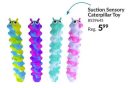 Caterpillar Suction Toy Favours, Multi-Coloured, Ages 5+, for Birthday/Party Favour