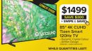 Samsung 85" 4K Tizen Smart CUHD TV - UN85DU8000FXZC