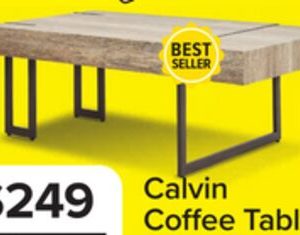 Calvin 43" Coffee Table - Beige