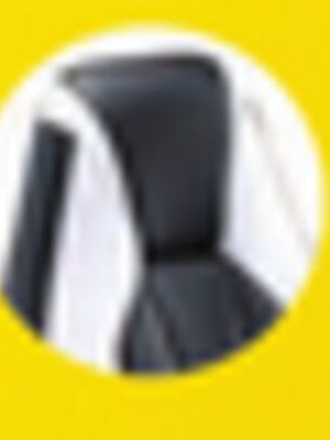 Zane Office Chair - Black, White