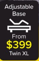 Adjustable Base