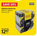 Alkaline Batteries