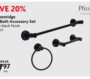 Breckenridge 3 Pc. Bath Accessory Set