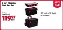 3-in-1 Modular Tool Box Set